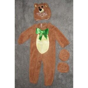 Plush Baby Bear Costume Size 18-24 Months Spooktackular Creations